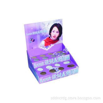 PDQ Pop Corrugated Cardboard Display Folding , Custom Cardb